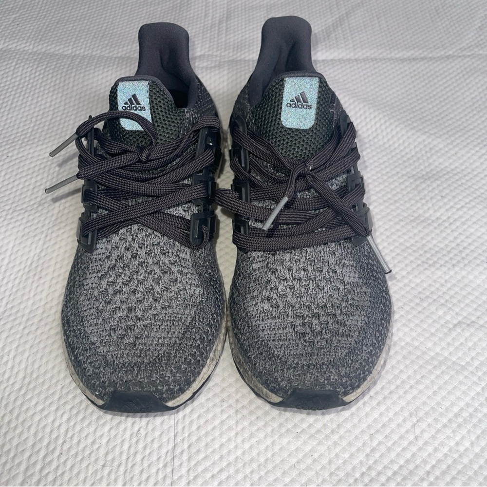 Size 7.5- adidas UltraBoost 4.0 black gray